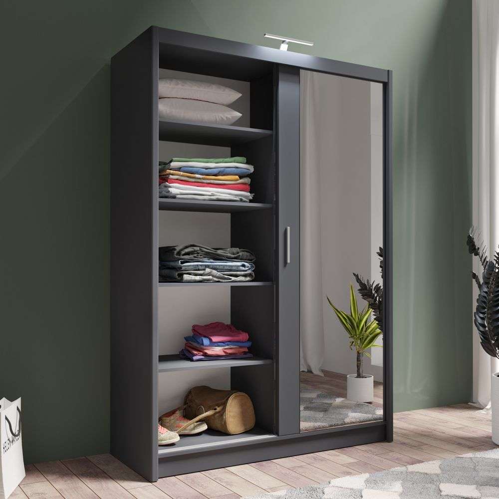 Wardrobe PARIS 150 Graphite