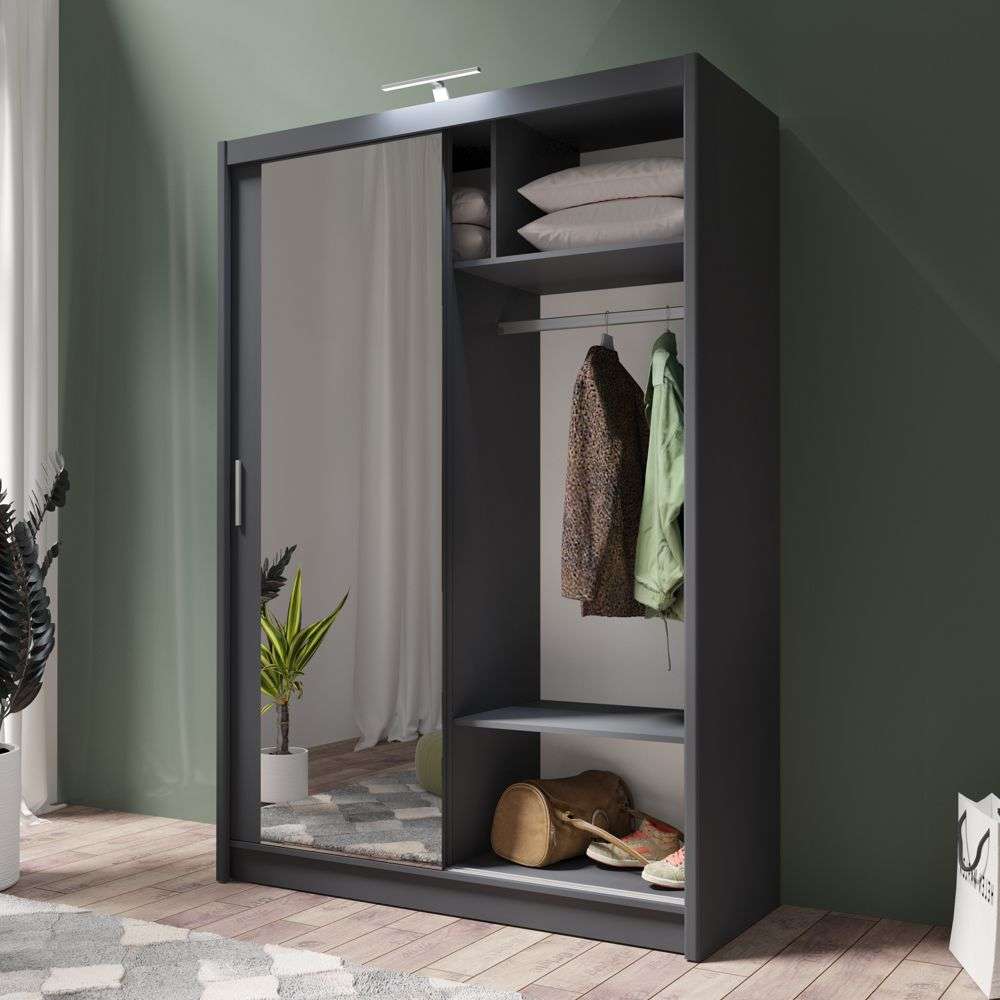 Wardrobe PARIS 150 Graphite