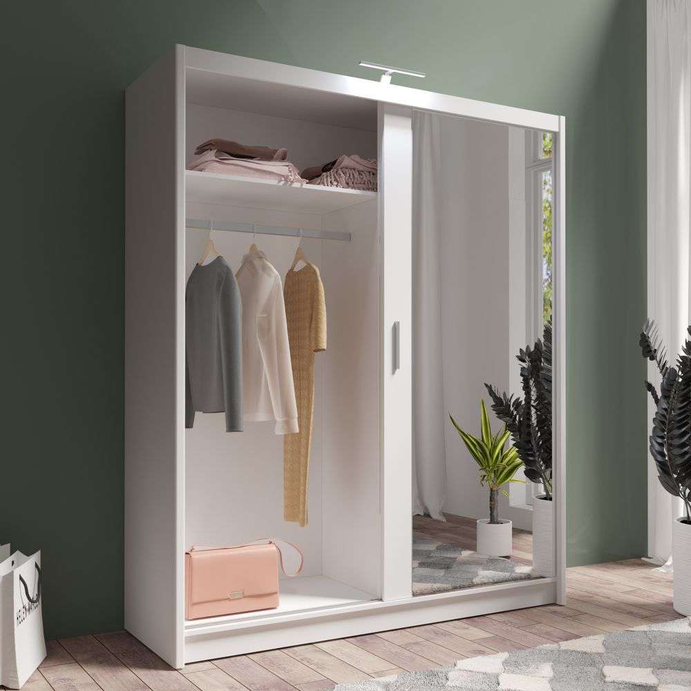 Wardrobe PARIS 180 White