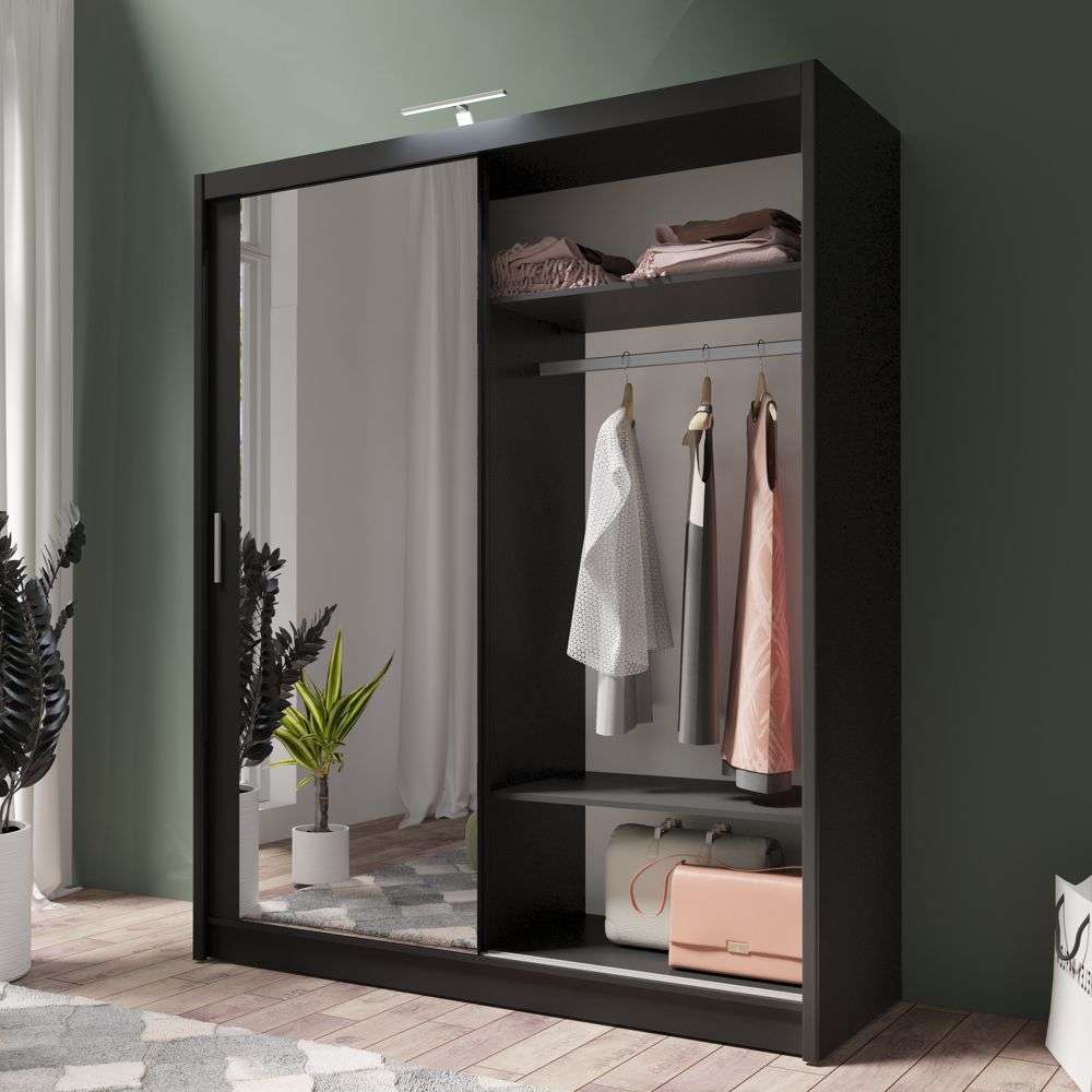 Wardrobe PARIS 180 Black