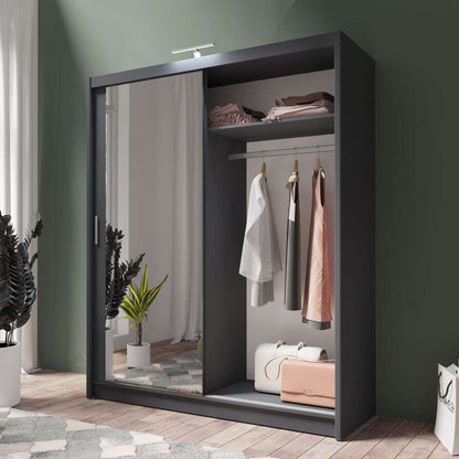 Wardrobe PARIS 180 Graphite