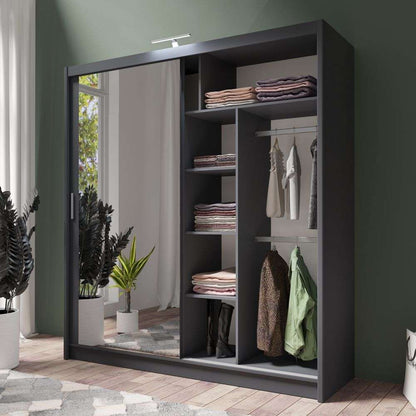 Wardrobe PARIS 203 Graphite
