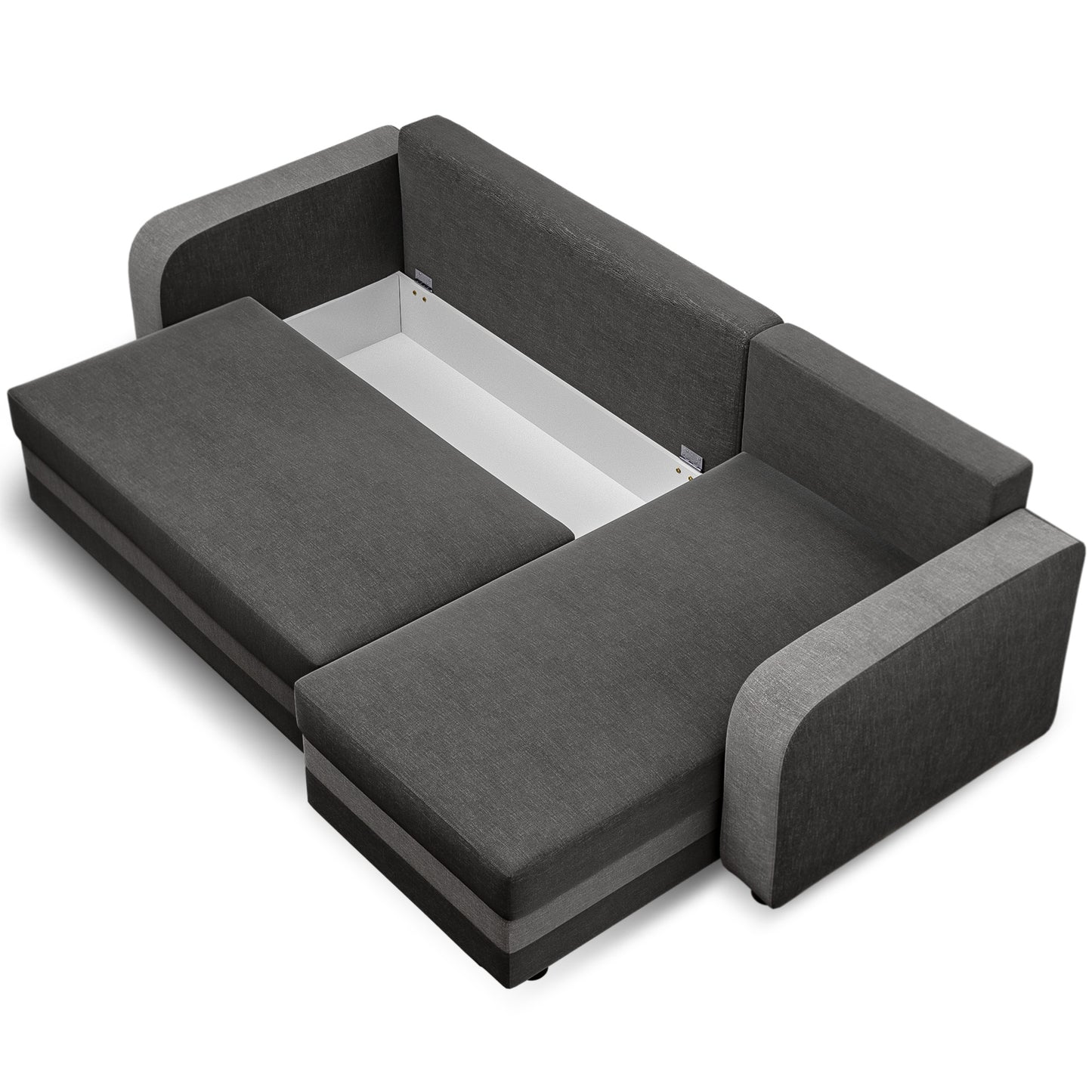 Corner sofa bed Hamlet DF-025CSB - Dark Grey/Light Grey (Lux 06/05)