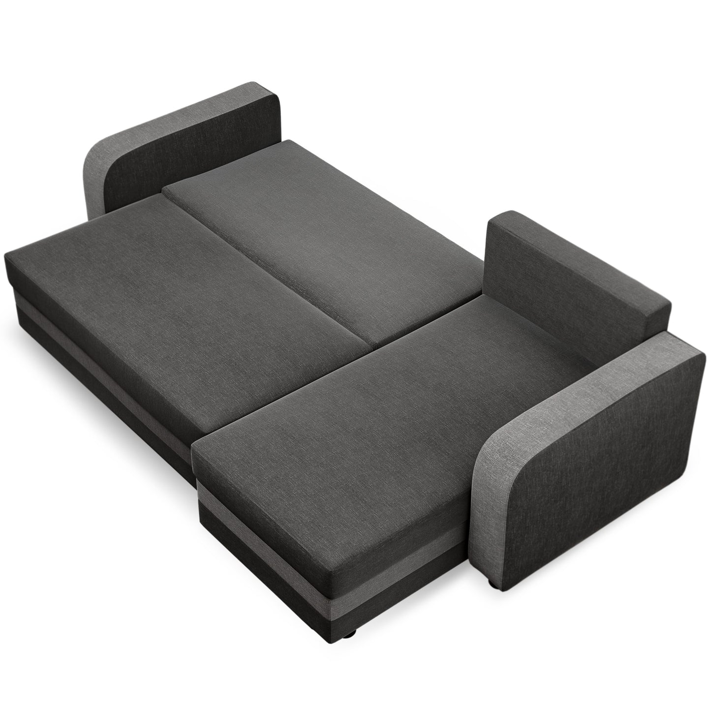 Corner sofa bed Hamlet DF-025CSB - Dark Grey/Light Grey (Lux 06/05)