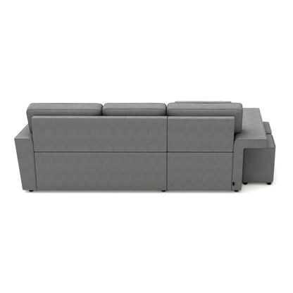 Corner sofa bed Everly DF-019CSB reversible - Graphite