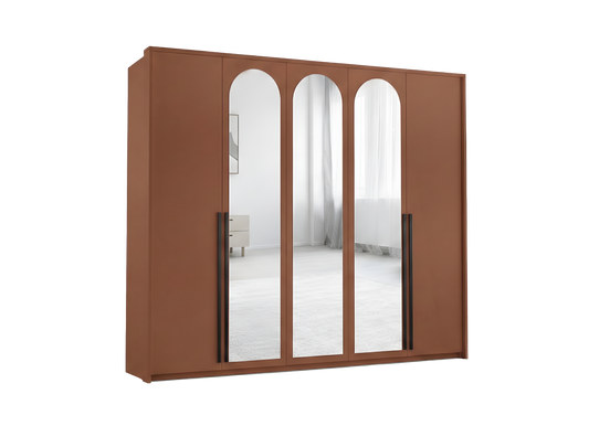 Wardrobe LUCA 255 Terracota