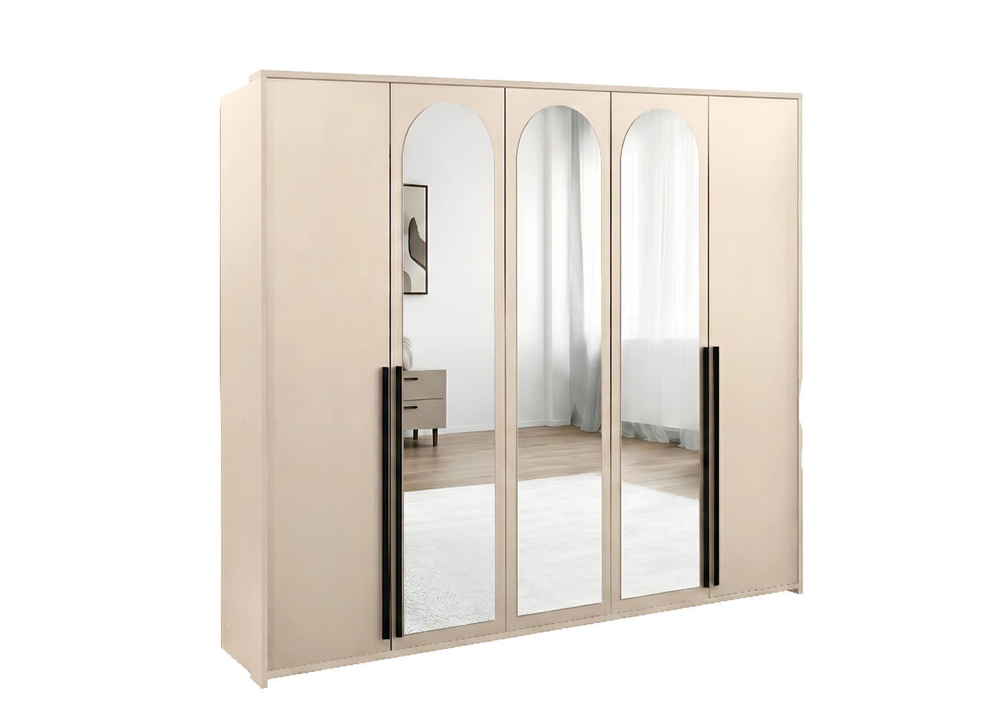Wardrobe LUCA 255 Sand Beige