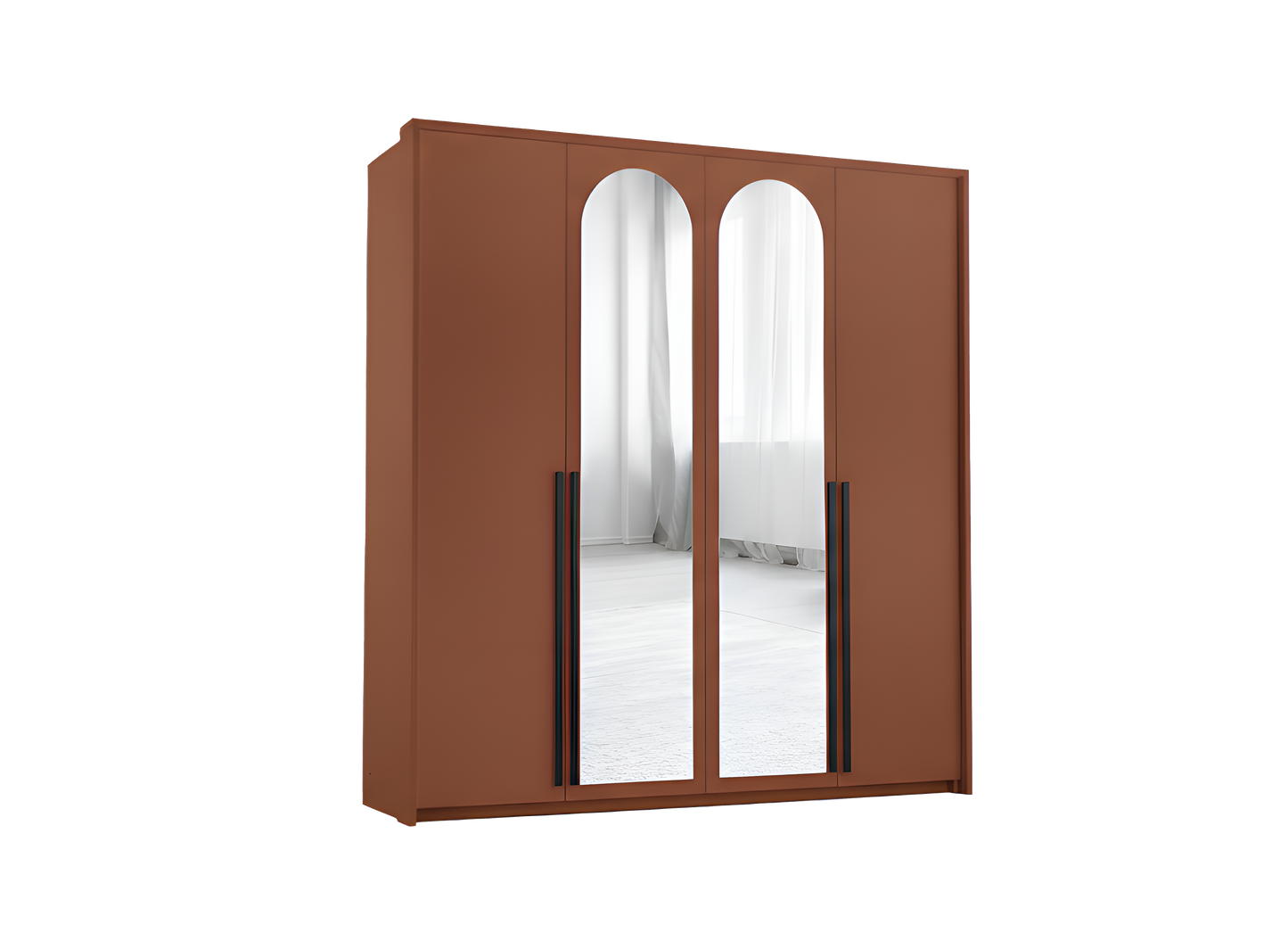 Wardrobe LUCA 210 Terracota