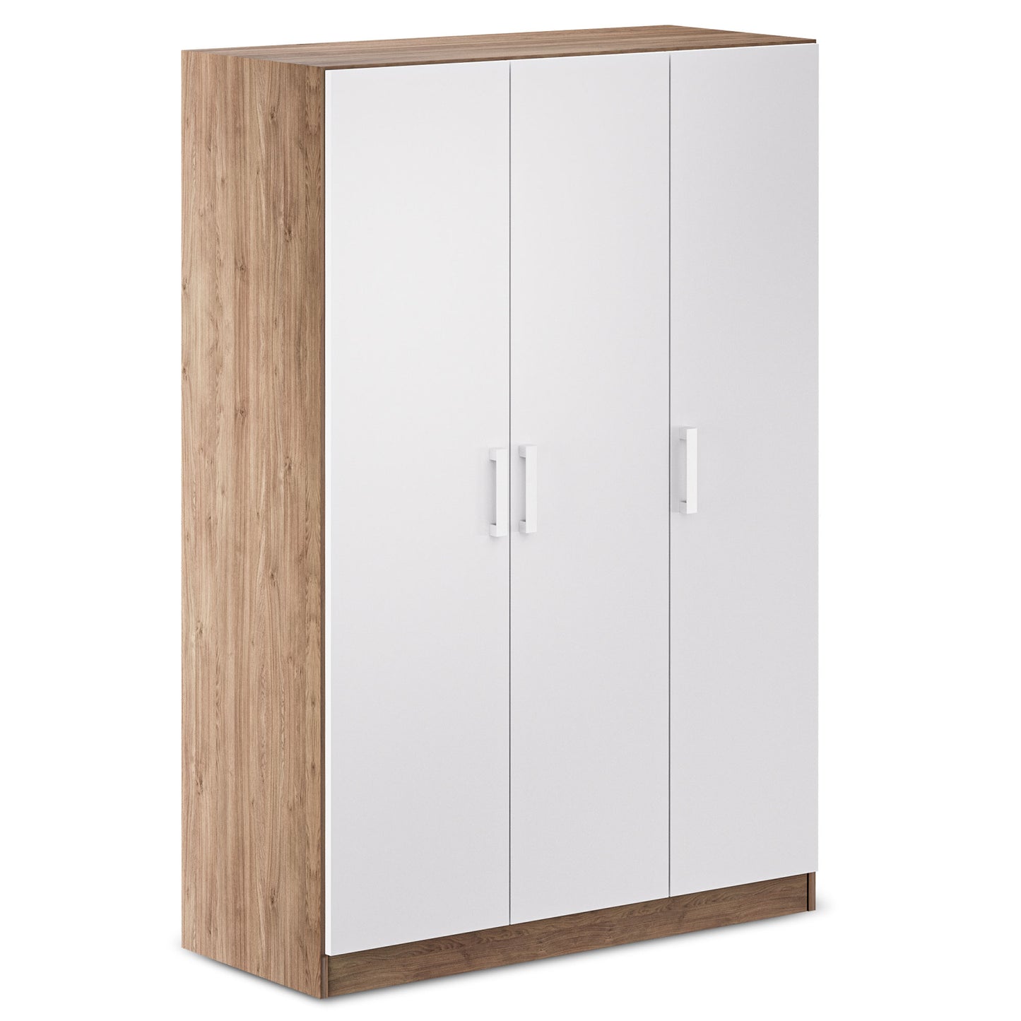 Wardrobe Oakridge DF-CF305WR-3DR-120 - White / Oak