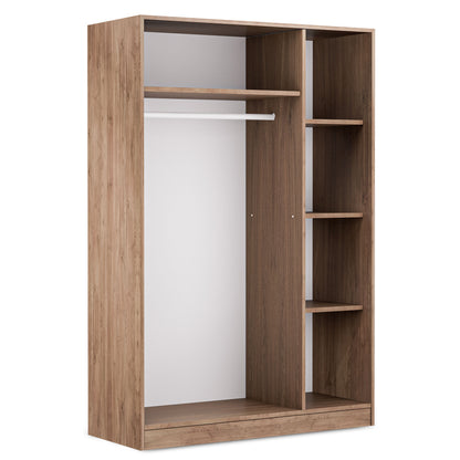 Wardrobe Oakridge DF-CF305WR-3DR-120 - White / Oak
