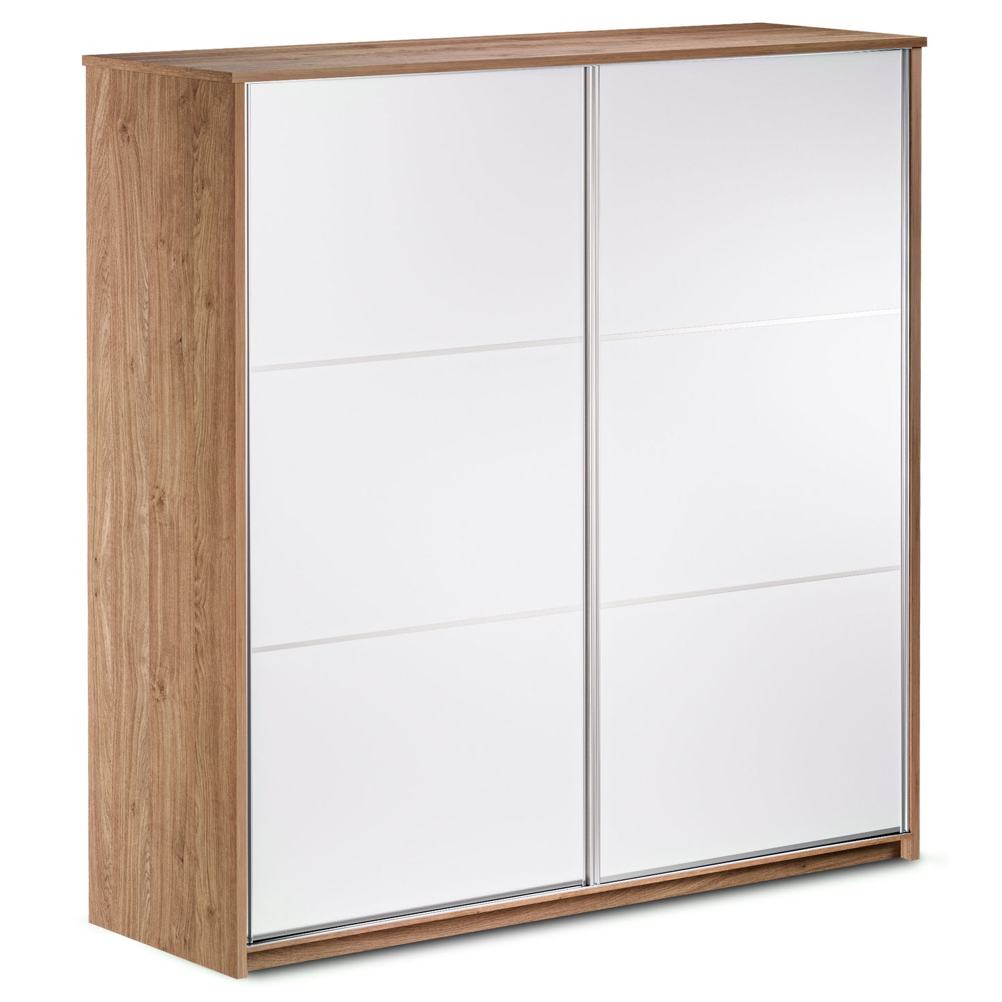 Sliding wardrobe Oakridge DF-CF310SWR-2DR-180 - White / Oak