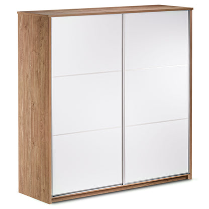 Sliding wardrobe Oakridge DF-CF310SWR-2DR-180 - White / Oak