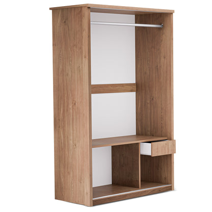 Sliding wardrobe Oakridge DF-CF308SWR-2DR-120 - White / Oak