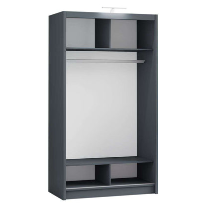 Wardrobe PARIS 120 Graphite