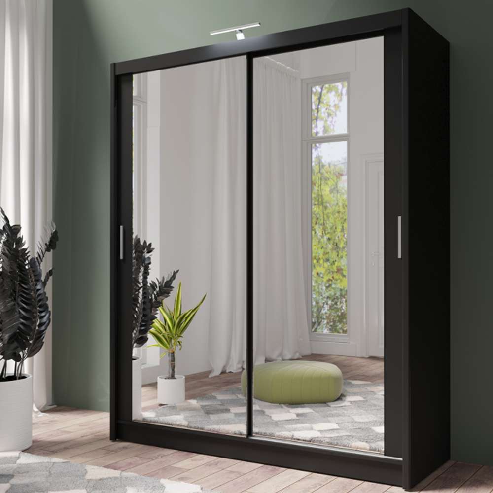 Wardrobe PARIS 180 Black