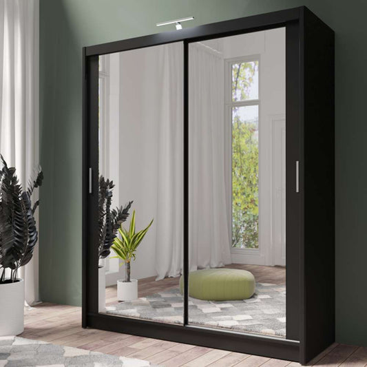 Wardrobe PARIS 180 Black