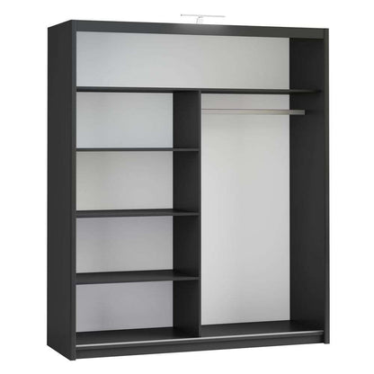 Wardrobe PARIS 180 Black