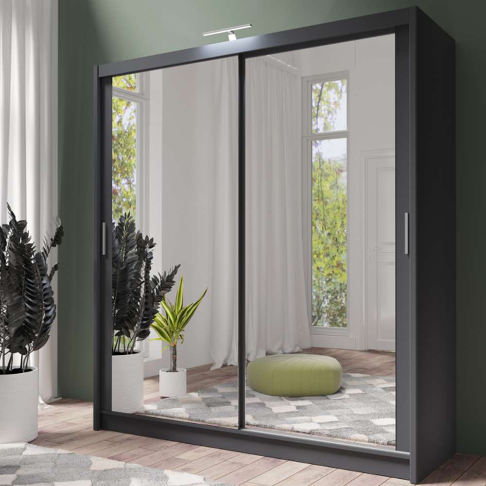 Wardrobe PARIS 203 Graphite