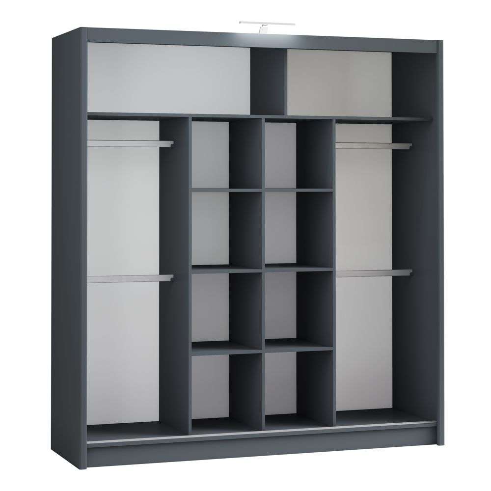 Wardrobe PARIS 203 Graphite
