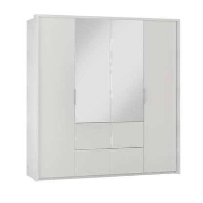 WIEDEN 208 Wardrobe White