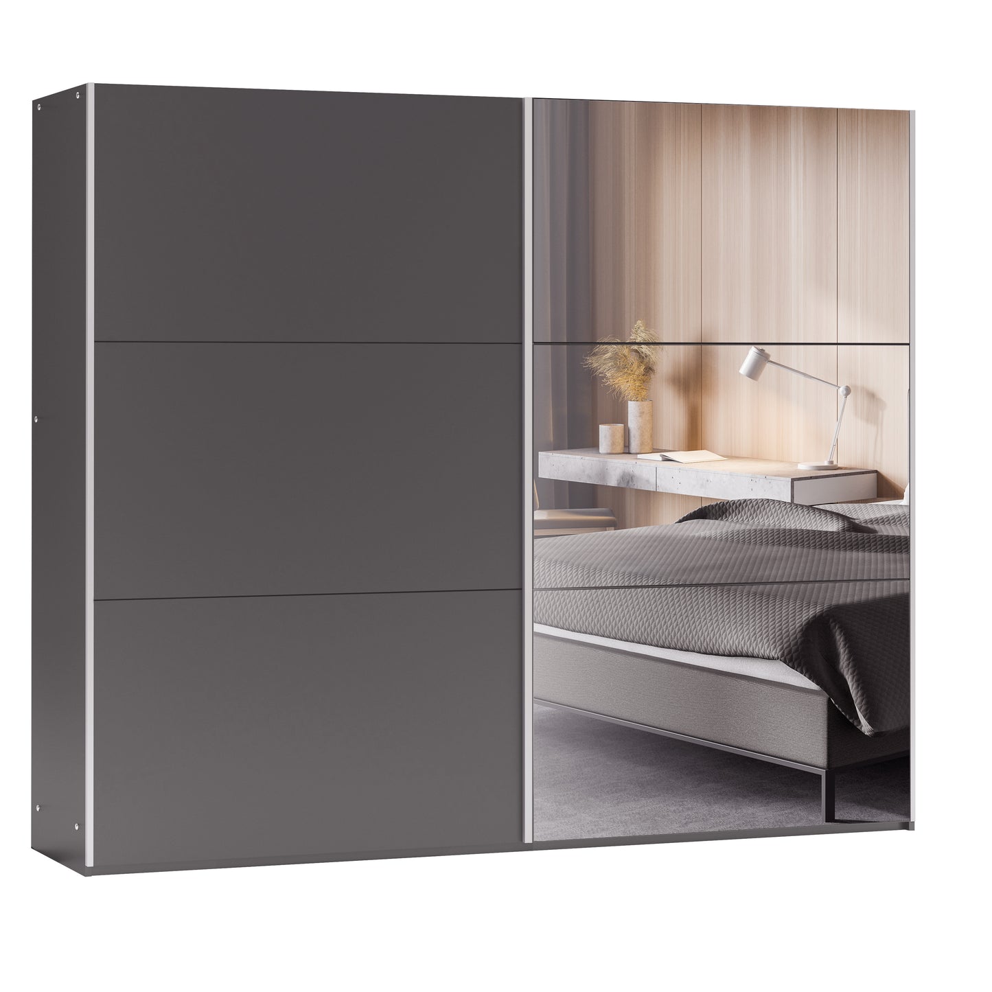 Wardrobe VIGO 225 Graphite