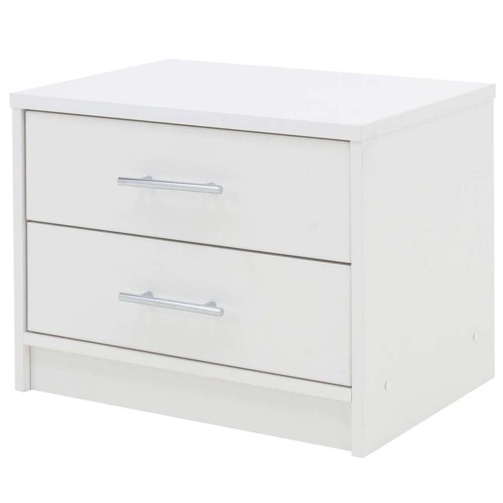 Bedside Table BREMA White