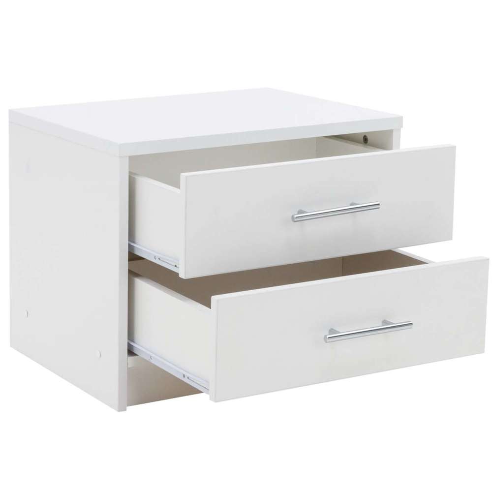 Bedside Table BREMA White